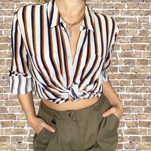 Groovy striped blouse